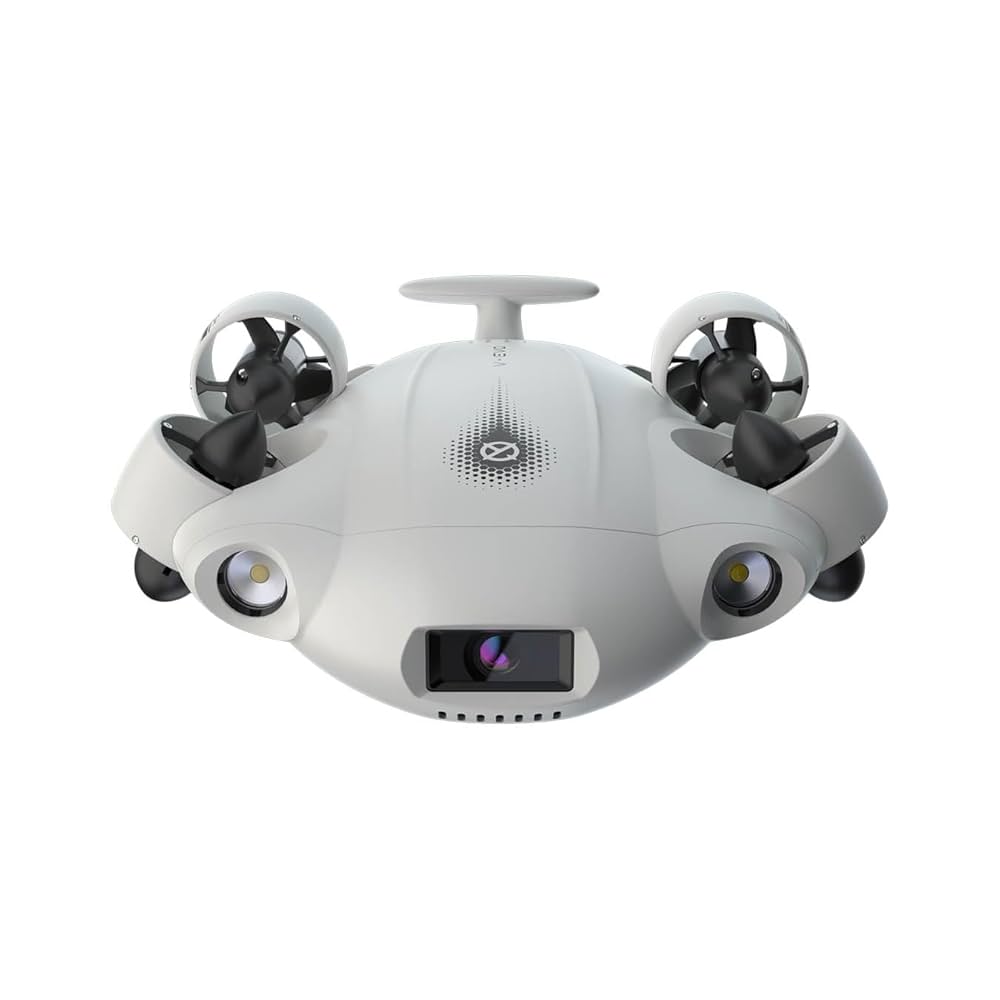 【新品】QYSEA FIFISH V6S 水中ドローン QYSEA FIFISH V-EVO 標準セット(100mテザーケーブル）【賠償責任